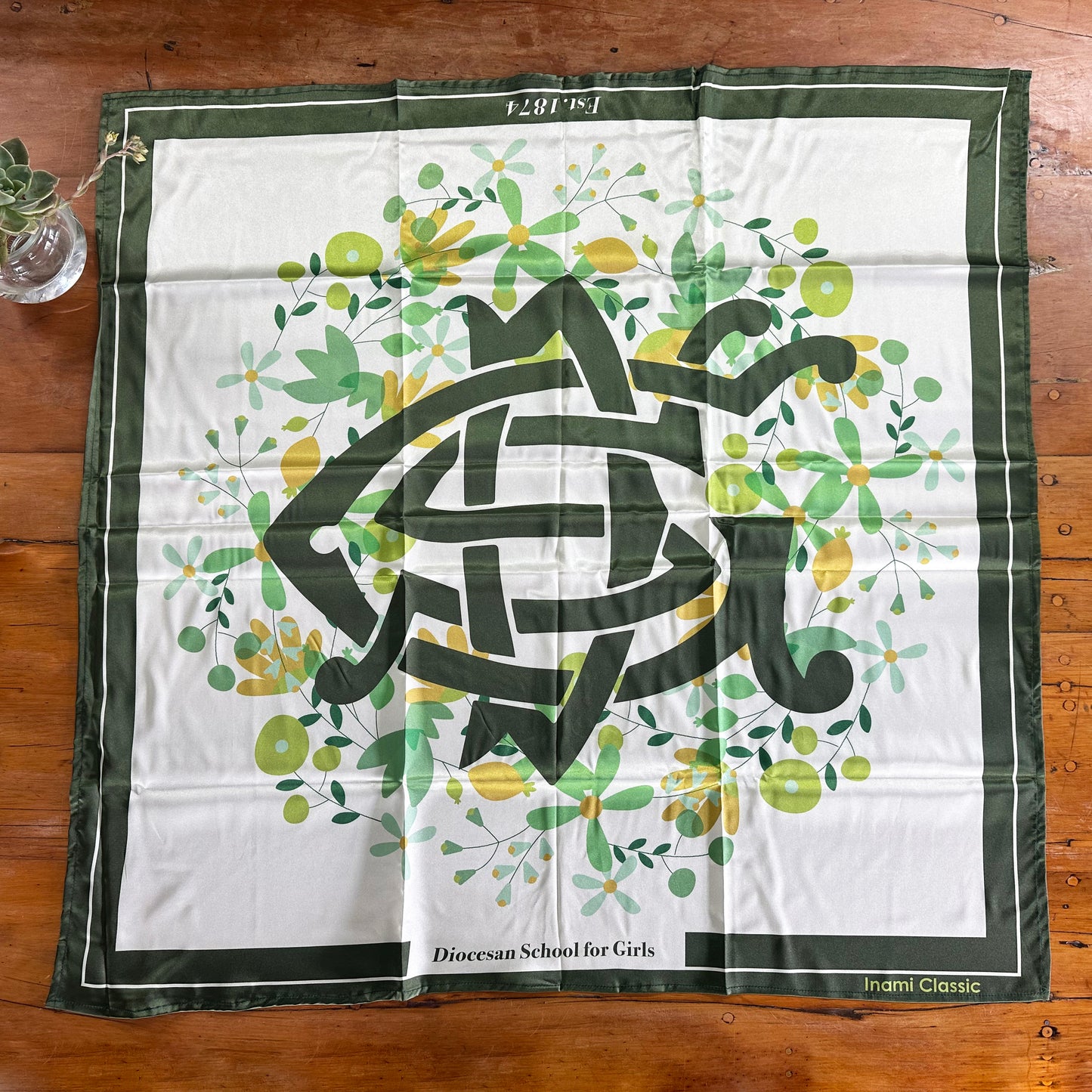 DSG Floral Silk Scarf